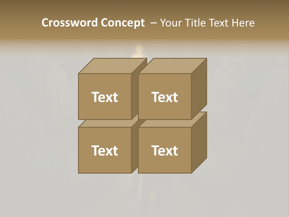 Contrasts Winning Skill PowerPoint Template