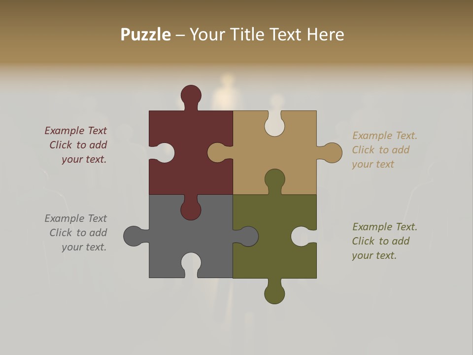 Contrasts Winning Skill PowerPoint Template