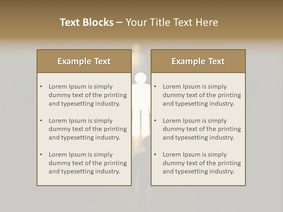 Contrasts Winning Skill PowerPoint Template
