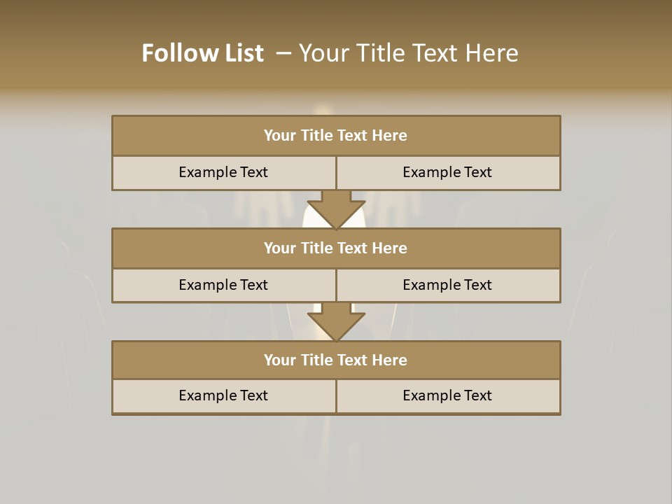 Contrasts Winning Skill PowerPoint Template