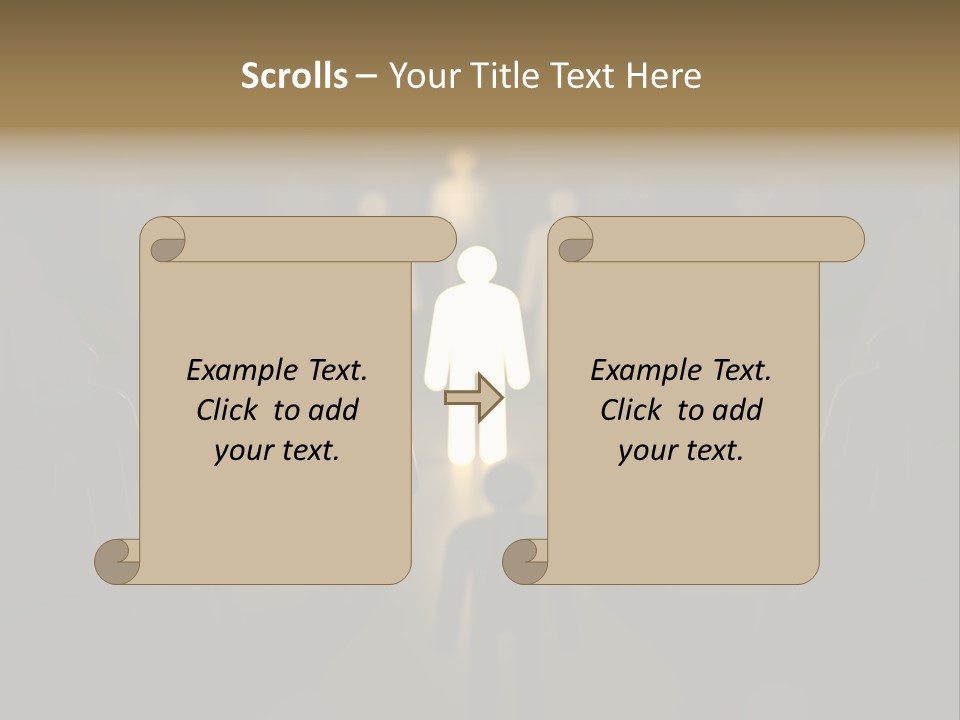Contrasts Winning Skill PowerPoint Template