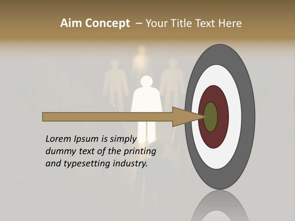 Contrasts Winning Skill PowerPoint Template