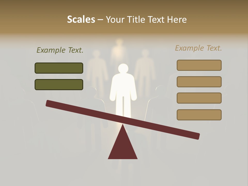 Contrasts Winning Skill PowerPoint Template