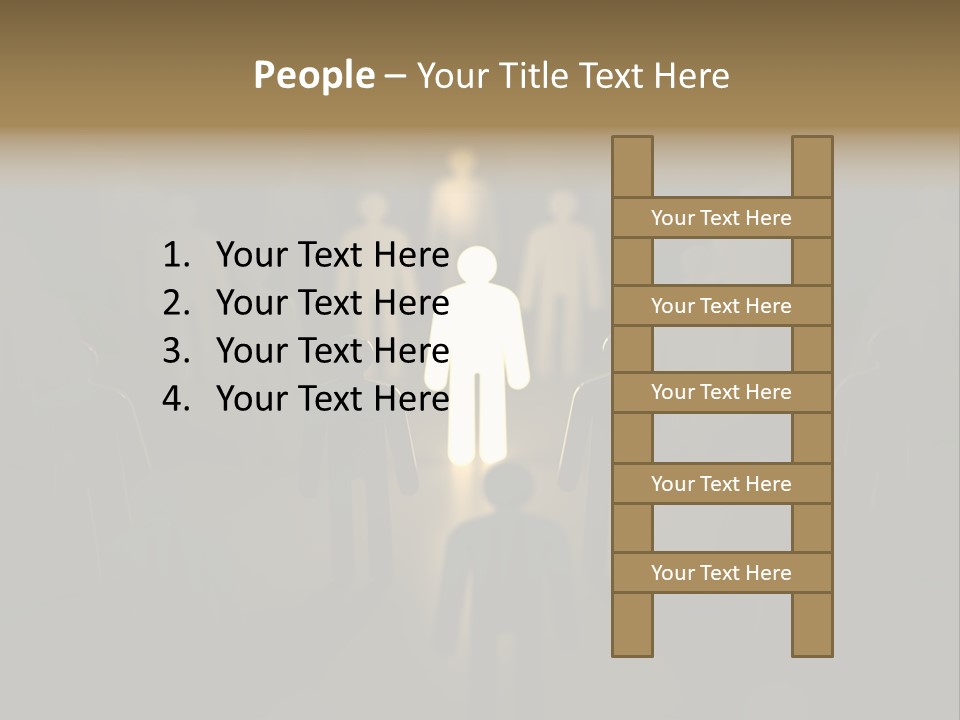 Contrasts Winning Skill PowerPoint Template