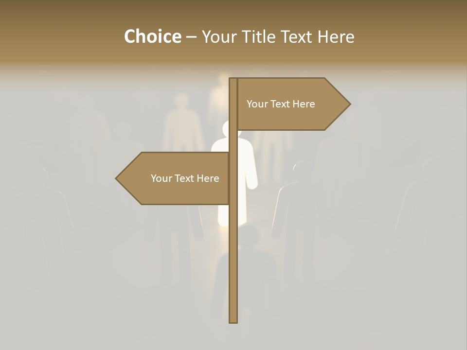 Contrasts Winning Skill PowerPoint Template
