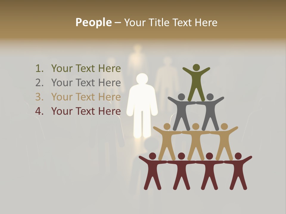 Contrasts Winning Skill PowerPoint Template