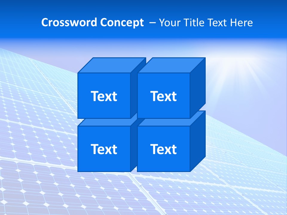 Renewable Supply Private PowerPoint Template