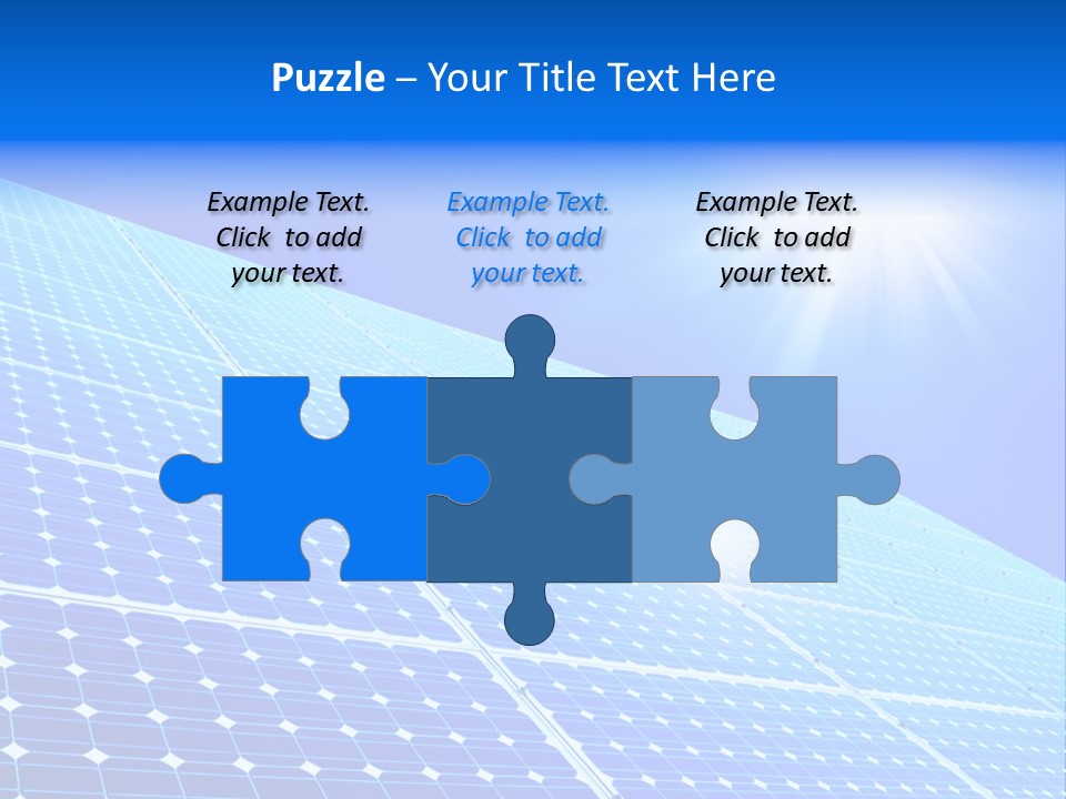 Renewable Supply Private PowerPoint Template