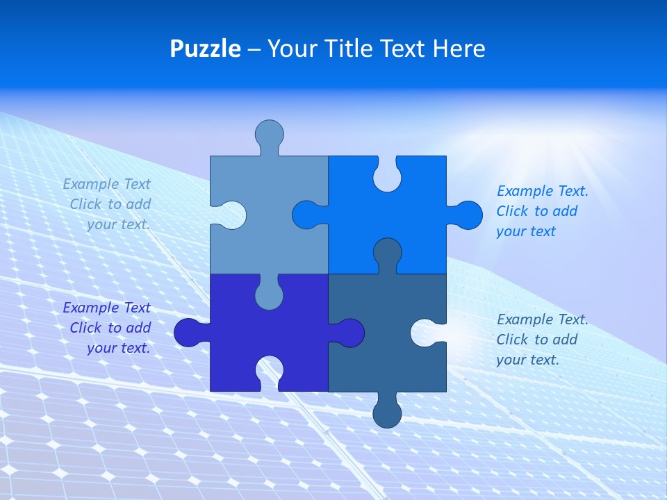 Renewable Supply Private PowerPoint Template