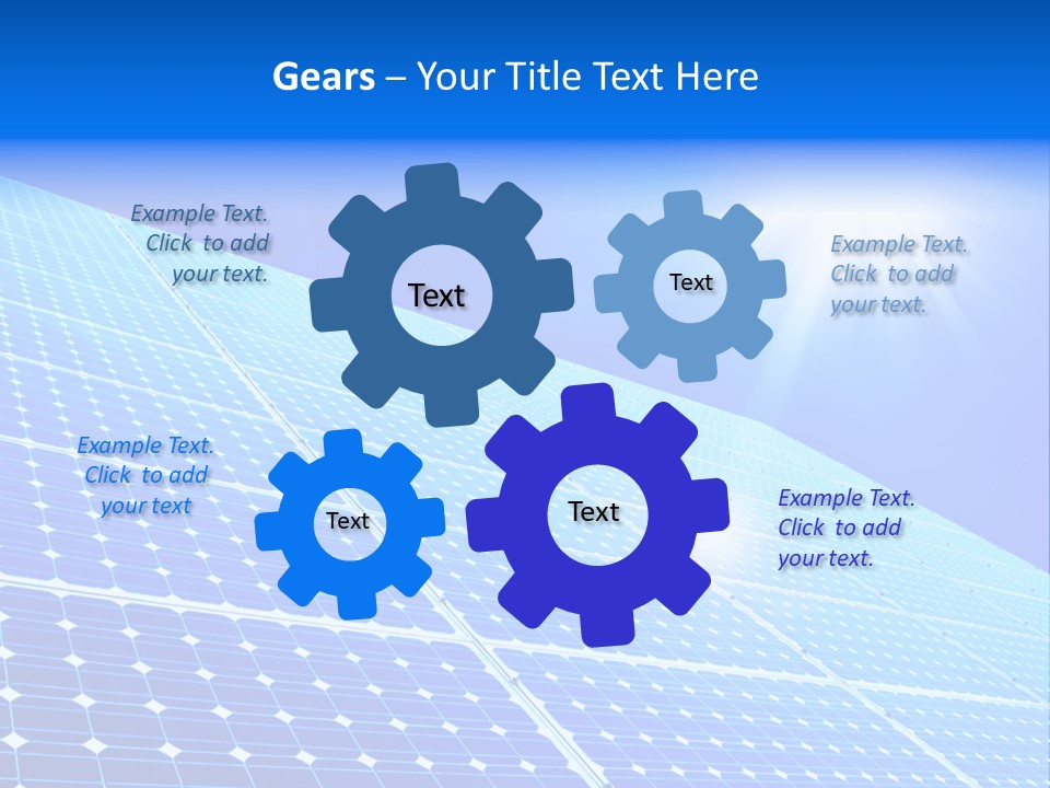 Renewable Supply Private PowerPoint Template