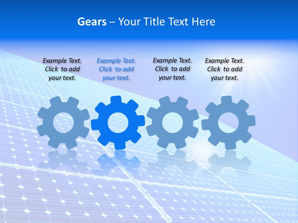 Renewable Supply Private PowerPoint Template