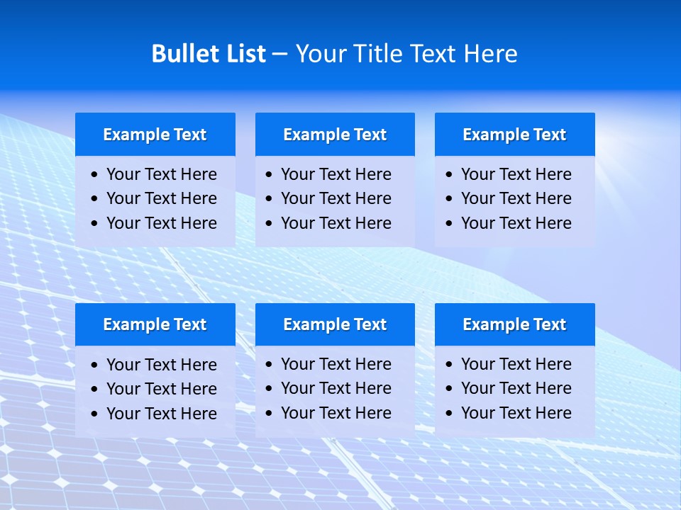 Renewable Supply Private PowerPoint Template