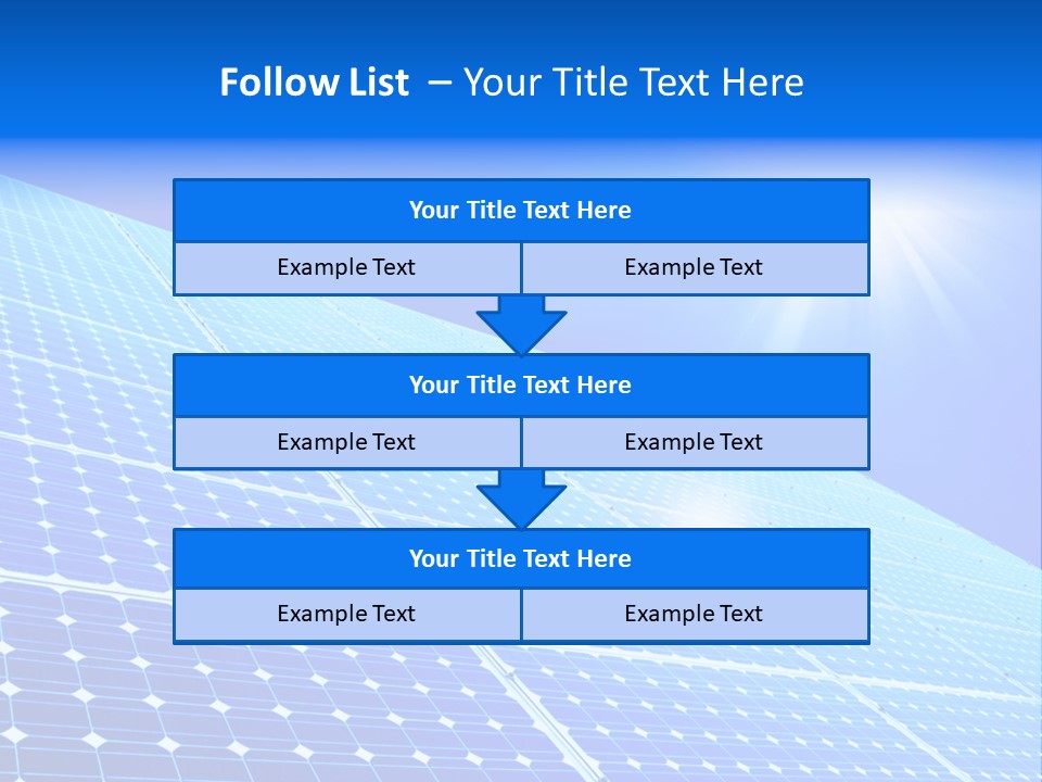 Renewable Supply Private PowerPoint Template