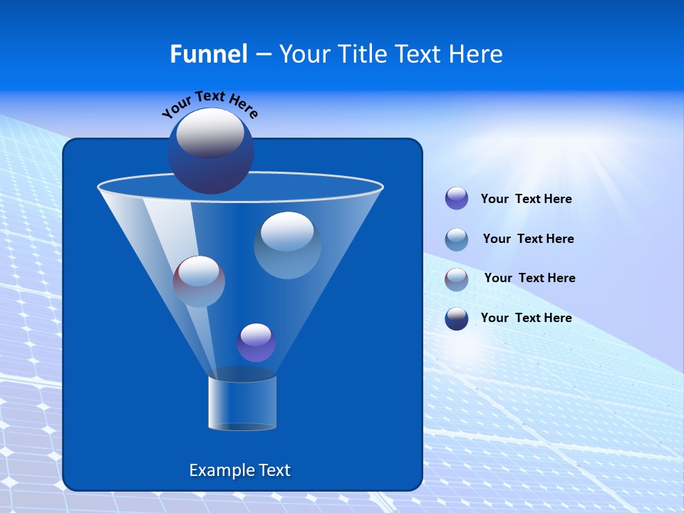 Renewable Supply Private PowerPoint Template