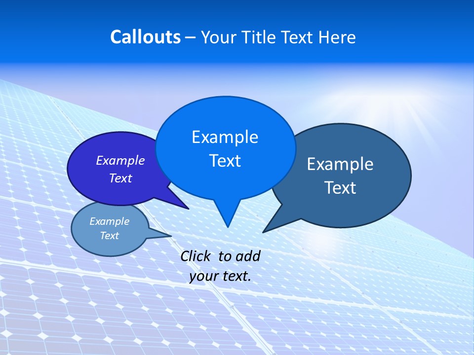 Renewable Supply Private PowerPoint Template