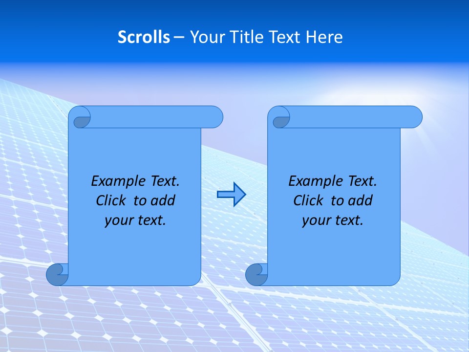 Renewable Supply Private PowerPoint Template