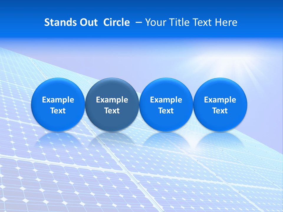 Renewable Supply Private PowerPoint Template