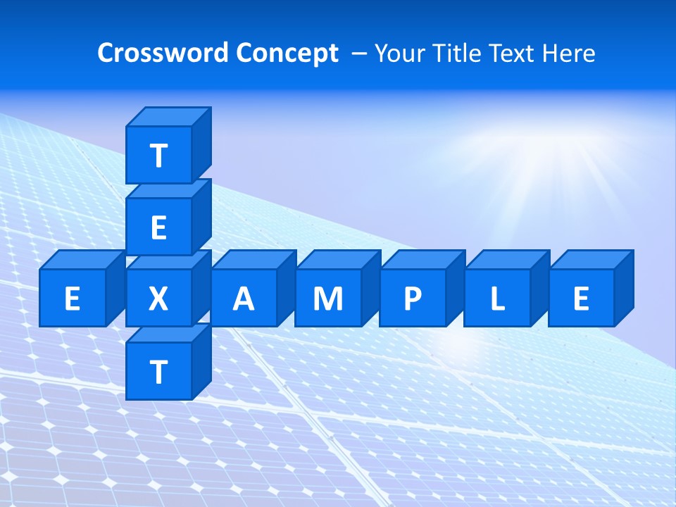 Renewable Supply Private PowerPoint Template