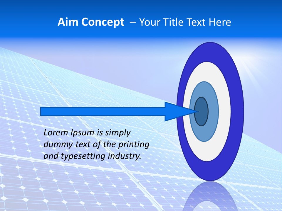 Renewable Supply Private PowerPoint Template