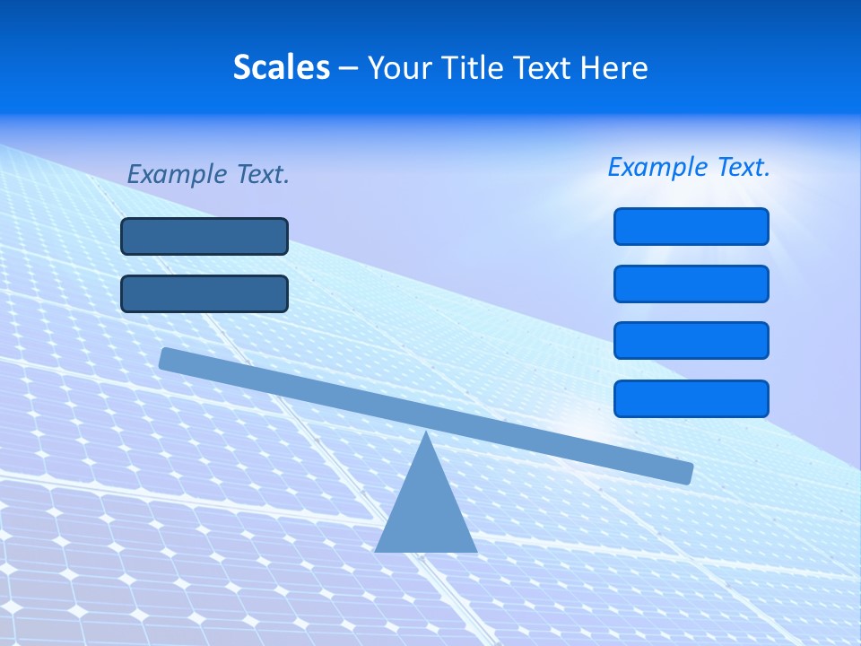 Renewable Supply Private PowerPoint Template