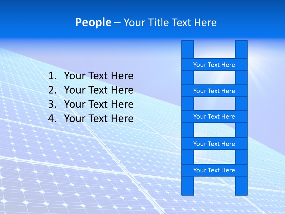 Renewable Supply Private PowerPoint Template