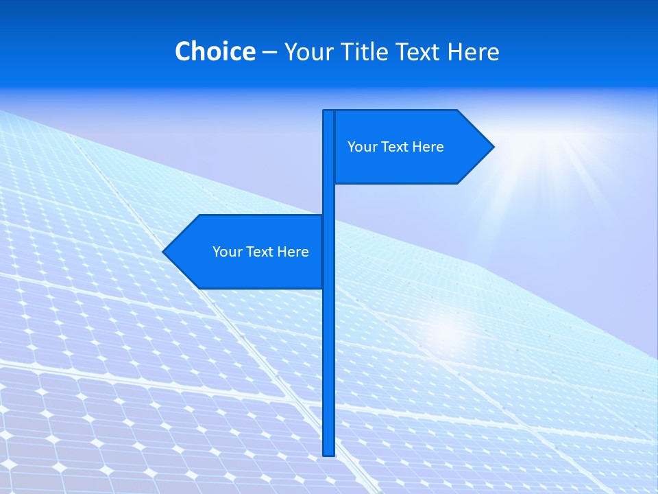 Renewable Supply Private PowerPoint Template