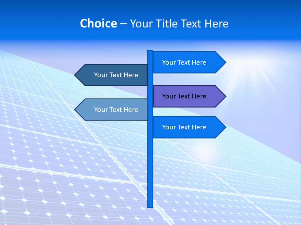 Renewable Supply Private PowerPoint Template