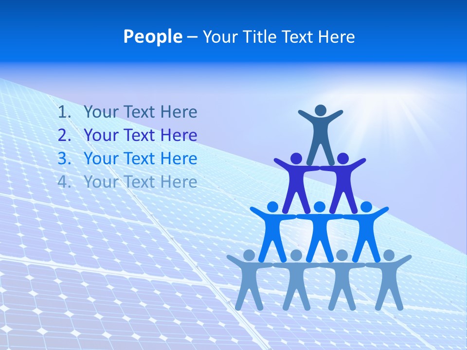 Renewable Supply Private PowerPoint Template