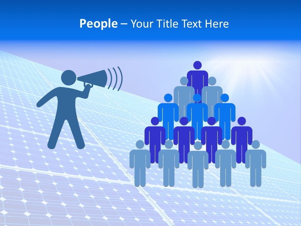 Renewable Supply Private PowerPoint Template