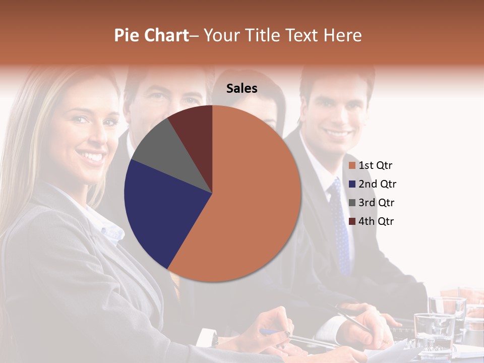 Career Workplace Businesswoman PowerPoint Template