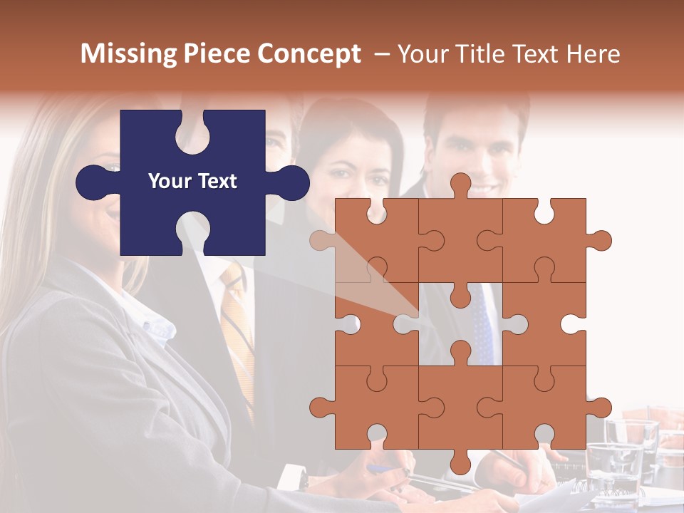 Career Workplace Businesswoman PowerPoint Template