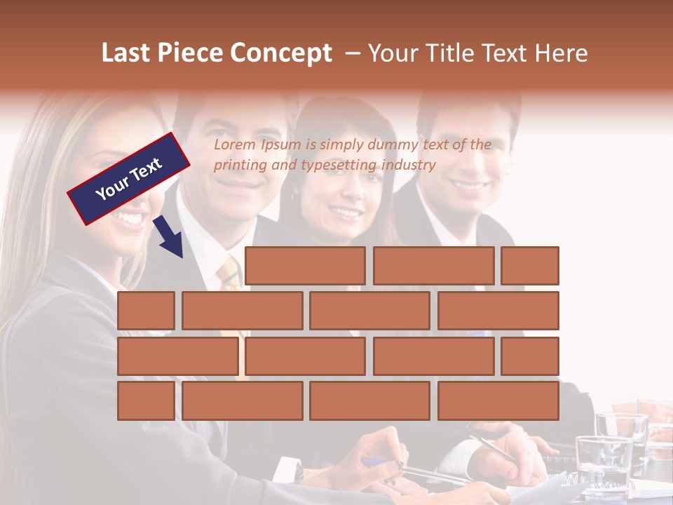 Career Workplace Businesswoman PowerPoint Template