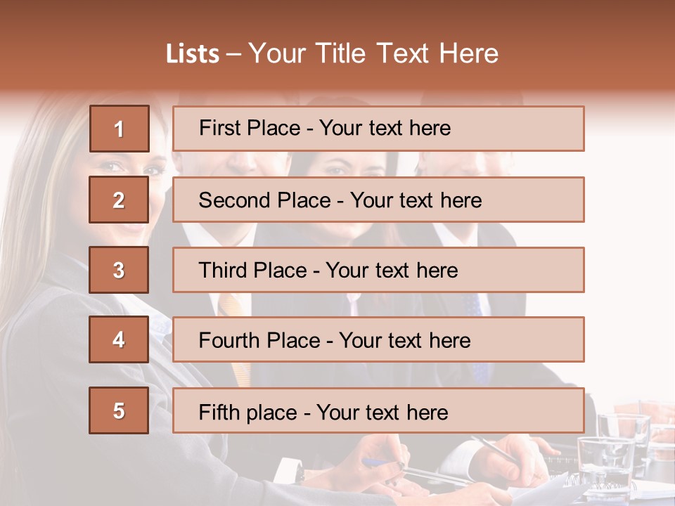 Career Workplace Businesswoman PowerPoint Template