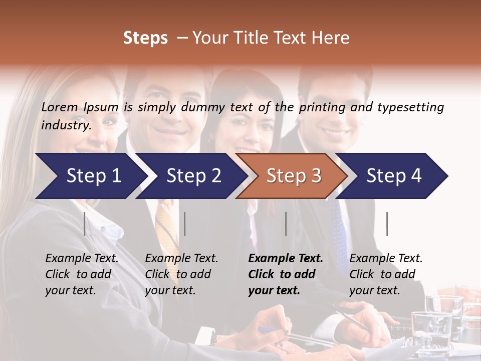 Career Workplace Businesswoman PowerPoint Template