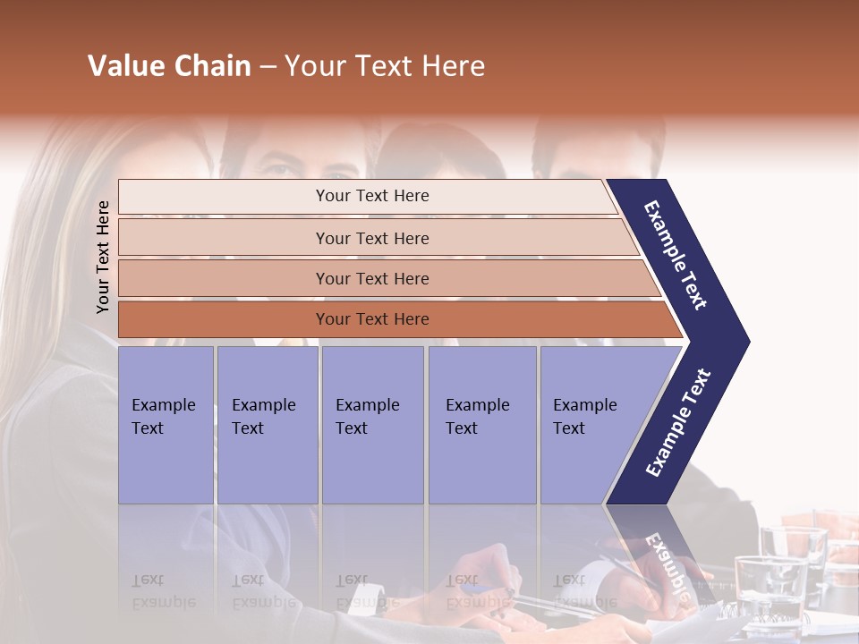 Career Workplace Businesswoman PowerPoint Template