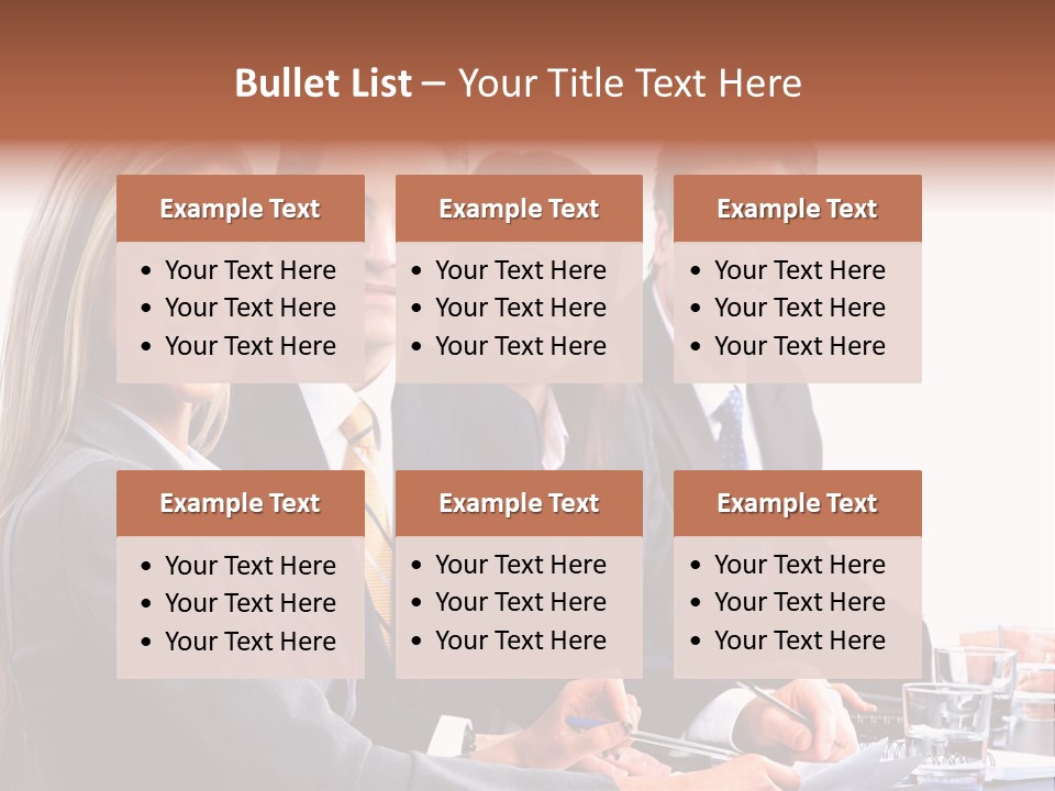 Career Workplace Businesswoman PowerPoint Template