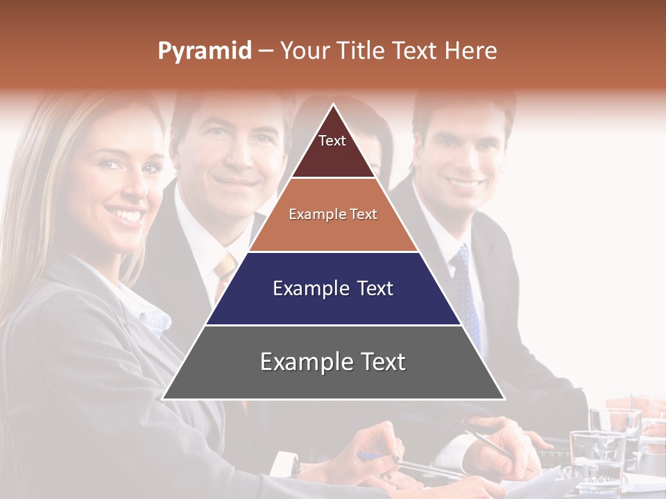 Career Workplace Businesswoman PowerPoint Template