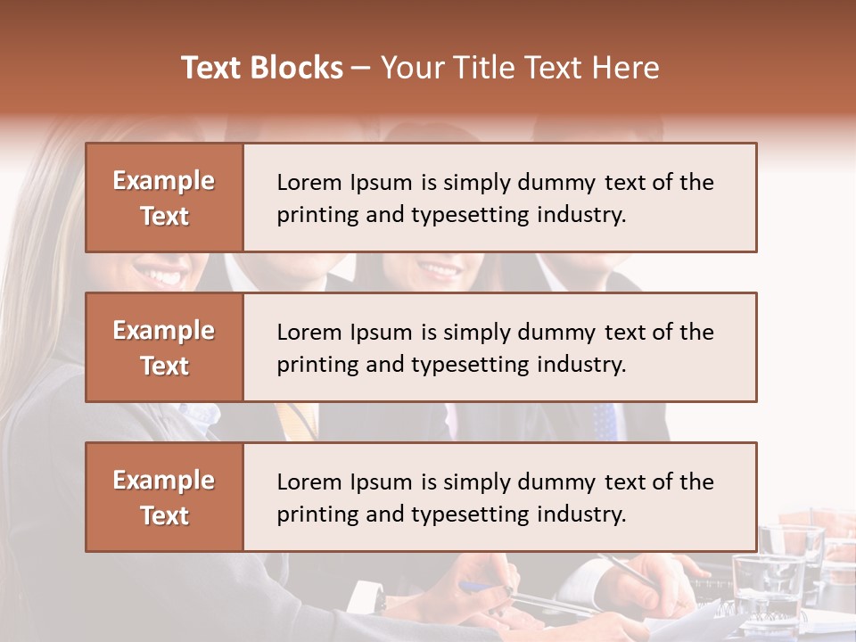 Career Workplace Businesswoman PowerPoint Template