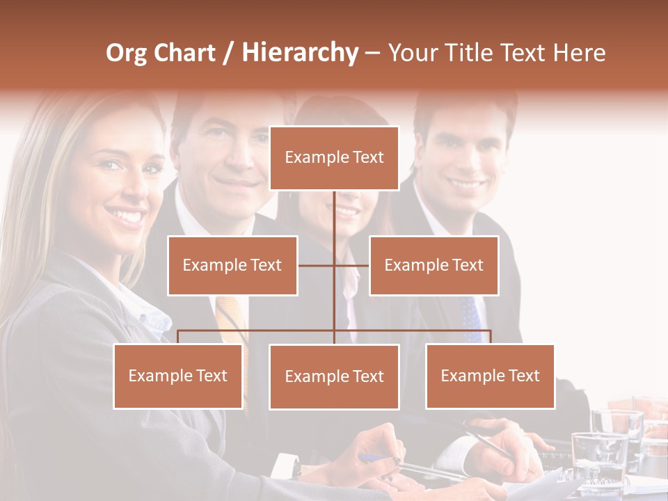 Career Workplace Businesswoman PowerPoint Template