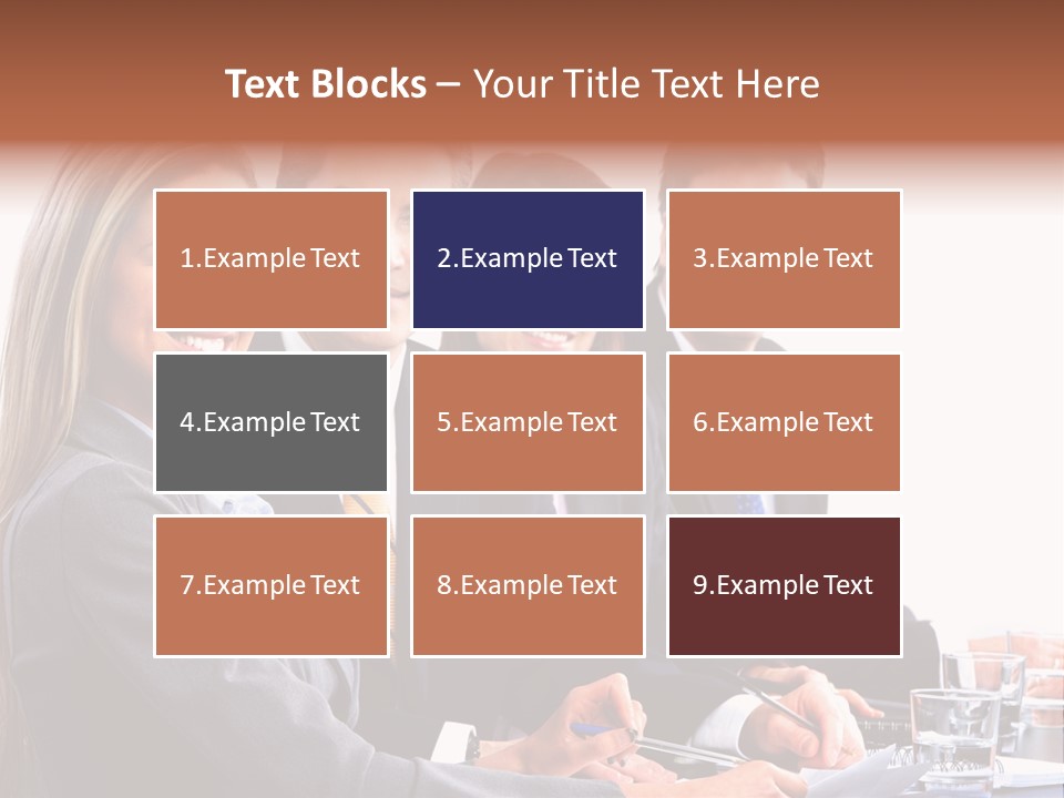 Career Workplace Businesswoman PowerPoint Template