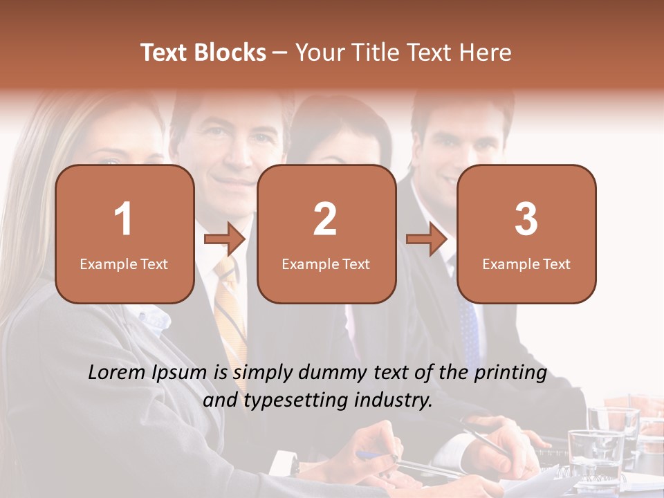 Career Workplace Businesswoman PowerPoint Template