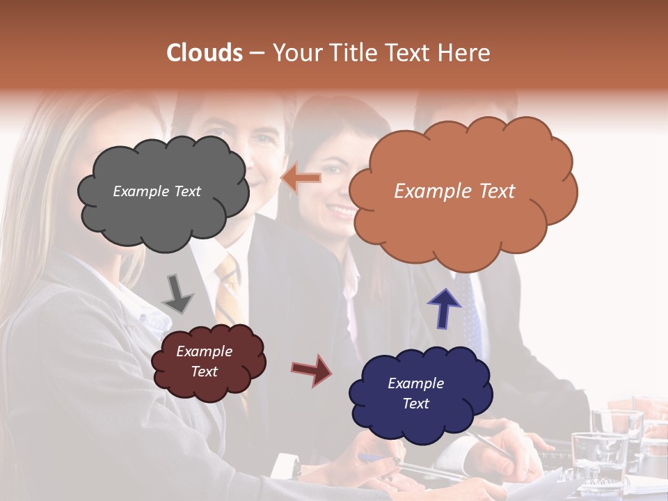 Career Workplace Businesswoman PowerPoint Template