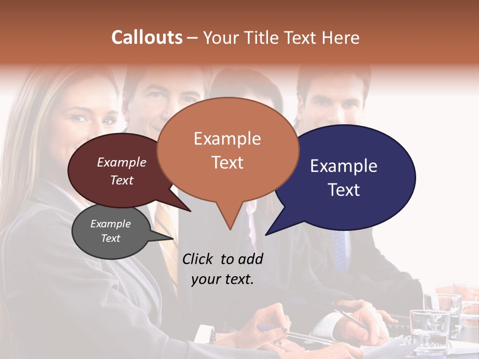 Career Workplace Businesswoman PowerPoint Template