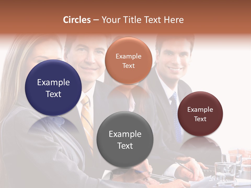 Career Workplace Businesswoman PowerPoint Template