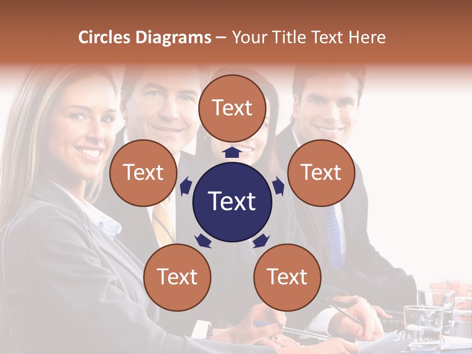 Career Workplace Businesswoman PowerPoint Template