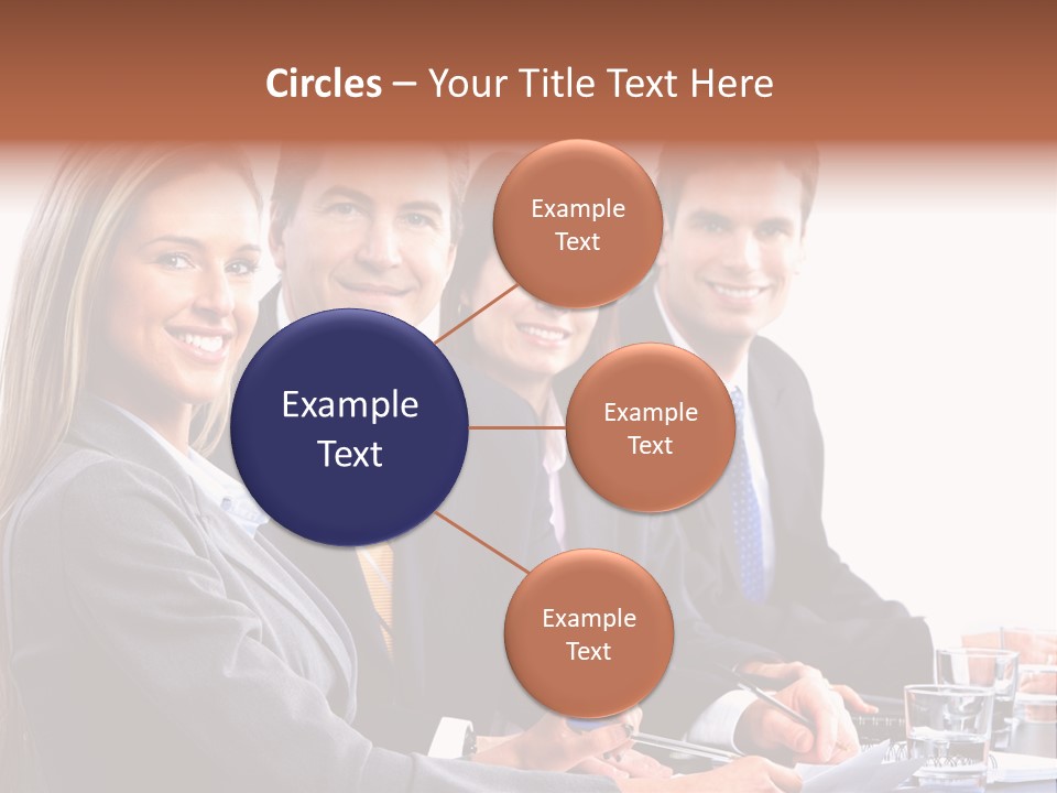 Career Workplace Businesswoman PowerPoint Template