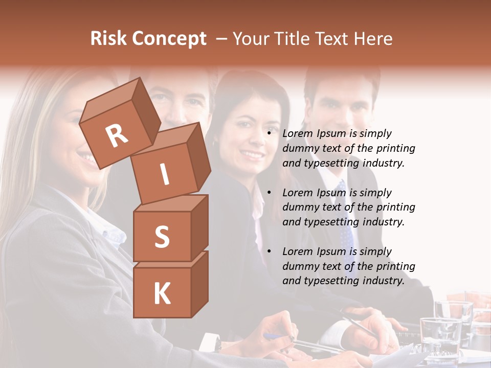 Career Workplace Businesswoman PowerPoint Template