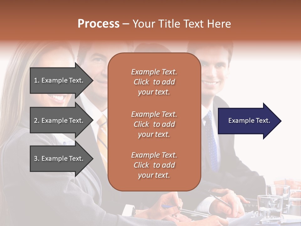 Career Workplace Businesswoman PowerPoint Template
