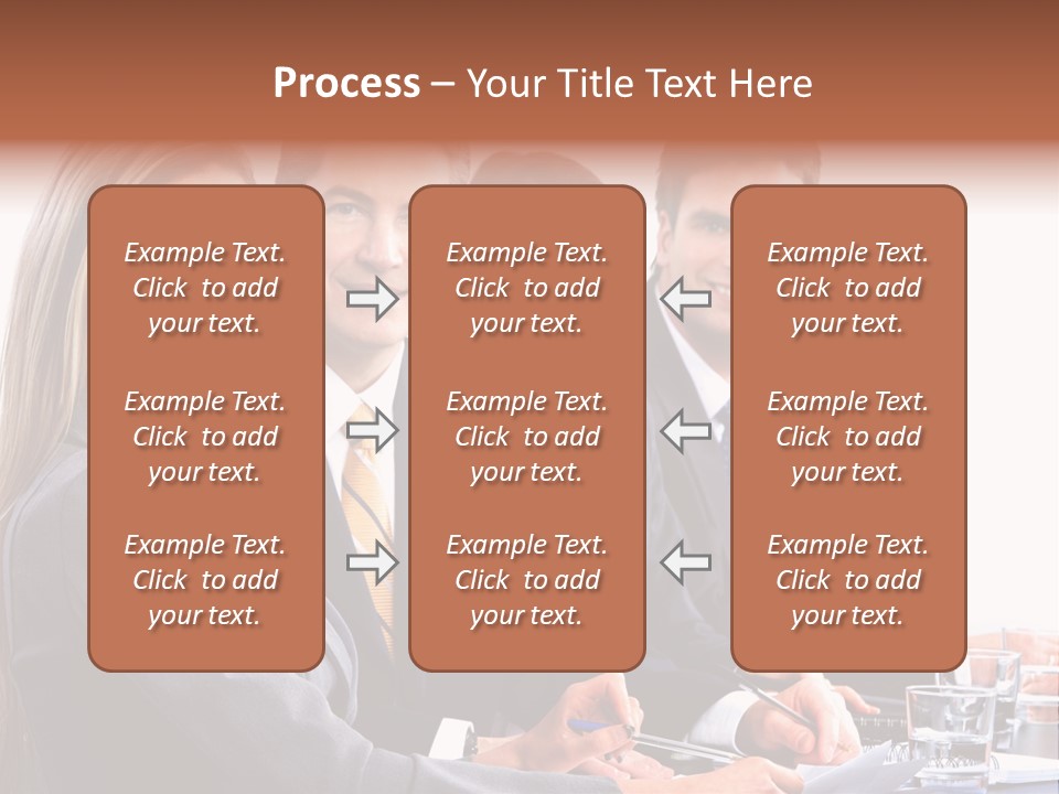 Career Workplace Businesswoman PowerPoint Template