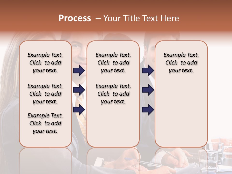 Career Workplace Businesswoman PowerPoint Template